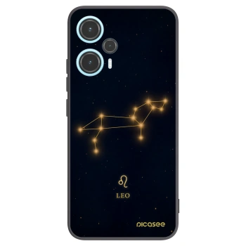 Picasee Μαύρη θήκη σιλικόνης για Xiaomi Poco F5 - LEO