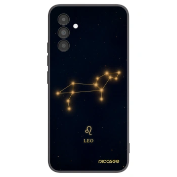 Picasee Μαύρη θήκη σιλικόνης για Samsung Galaxy A04s A047F - LEO