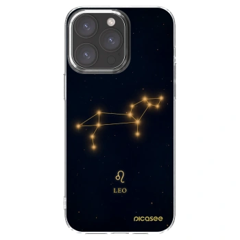 Picasee διαφανής θήκη σιλικόνης Apple iPhone 15 Pro Max - LEO