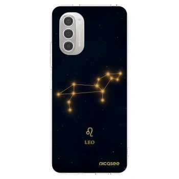 Picasee διαφανής θήκη σιλικόνης Motorola Moto G51 - LEO