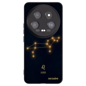 Picasee Μαύρη θήκη σιλικόνης για Xiaomi 14 Ultra - LEO