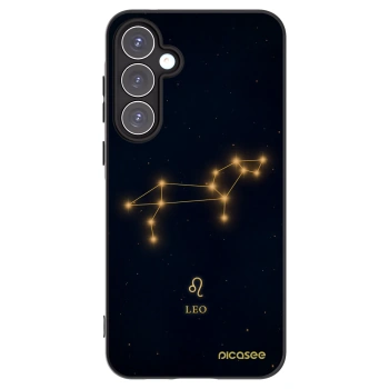 Picasee Μαύρη θήκη σιλικόνης για Samsung Galaxy A55 5G A556B - LEO