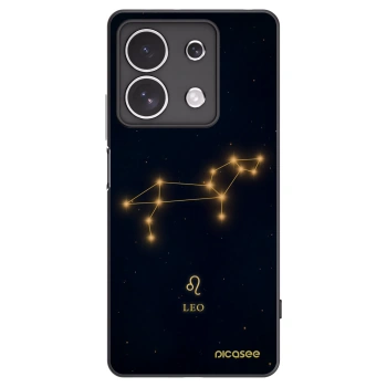 Picasee Μαύρη θήκη σιλικόνης για Xiaomi Redmi Note 13 4G - LEO