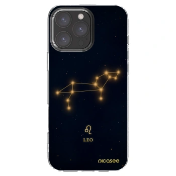 Picasee διαφανής θήκη σιλικόνης Apple iPhone 16 Pro Max - LEO