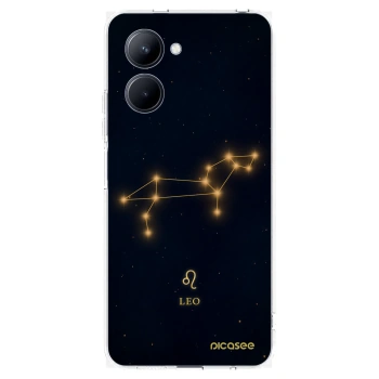 Picasee διαφανής θήκη σιλικόνης Realme C33 (2023) - LEO