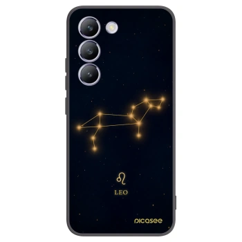 Picasee Μαύρη θήκη σιλικόνης για Vivo V40 SE 5G - LEO