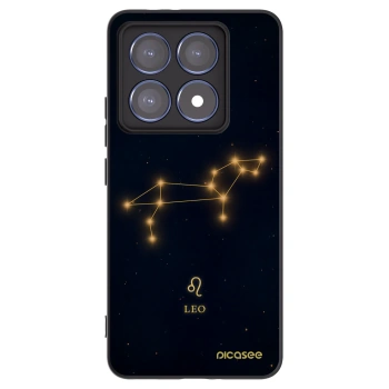 Picasee Μαύρη θήκη σιλικόνης για Xiaomi 14T Pro - LEO