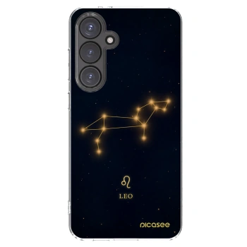 Picasee διαφανής θήκη σιλικόνης Samsung Galaxy S24 FE S721B - LEO