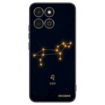 Picasee Μαύρη θήκη σιλικόνης για Honor 200 Smart 5G - LEO
