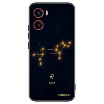 Picasee Μαύρη θήκη σιλικόνης για Motorola Moto G05 - LEO