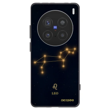 Picasee Μαύρη θήκη σιλικόνης για Vivo X200 Pro - LEO