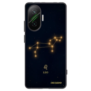 Picasee Μαύρη θήκη σιλικόνης για Xiaomi Poco F7 Pro 5G - LEO