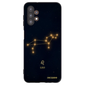 Picasee Μαύρη θήκη σιλικόνης για Samsung Galaxy A13 5G - LEO