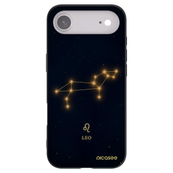 Picasee Μαύρη θήκη σιλικόνης για Apple iPhone Air - LEO