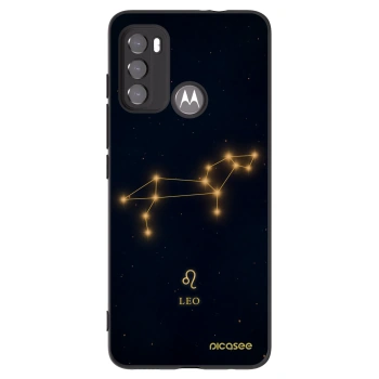 Picasee Μαύρη θήκη σιλικόνης για Motorola Edge 60 5G - LEO