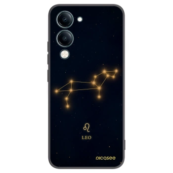 Picasee Μαύρη θήκη σιλικόνης για Vivo Y29s 5G - LEO