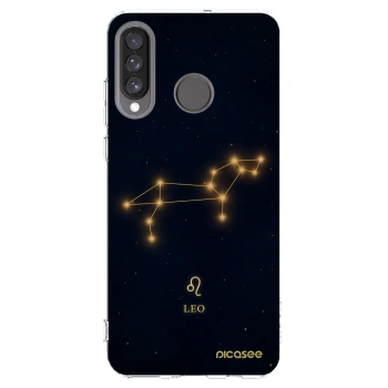 Picasee διαφανής θήκη σιλικόνης Huawei P30 Lite - LEO