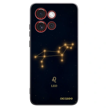 Picasee Μαύρη θήκη σιλικόνης για Motorola Edge 60 Neo 5G - LEO