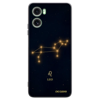 Picasee Μαύρη θήκη σιλικόνης για Motorola Moto G06 - LEO
