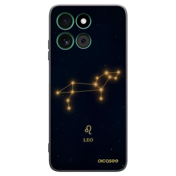 Picasee Μαύρη θήκη σιλικόνης για Motorola Moto G57 Power - LEO