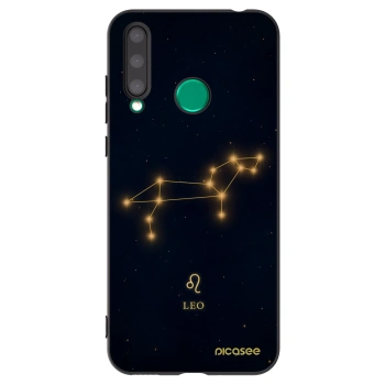 Picasee Μαύρη θήκη σιλικόνης για Honor 20 Lite - LEO