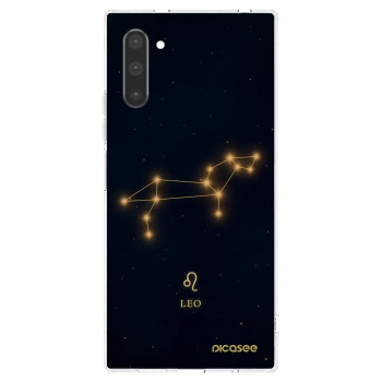 Picasee διαφανής θήκη σιλικόνης Samsung Galaxy Note 10 N970F - LEO