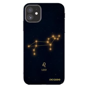 Picasee διαφανής θήκη σιλικόνης Apple iPhone 11 - LEO