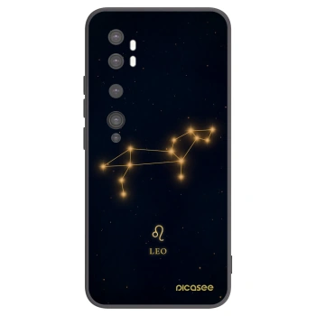Picasee Μαύρη θήκη σιλικόνης για Xiaomi Mi Note 10 (Pro) - LEO