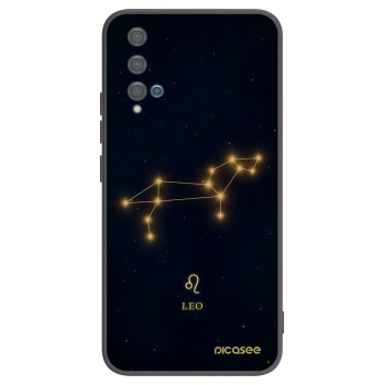Picasee Μαύρη θήκη σιλικόνης για Huawei Nova 5T - LEO