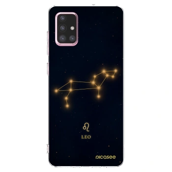 Picasee διαφανής θήκη σιλικόνης Samsung Galaxy A71 A715F - LEO