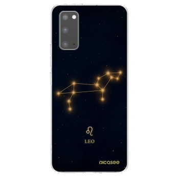 Picasee διαφανής θήκη σιλικόνης Samsung Galaxy S20 G980F - LEO