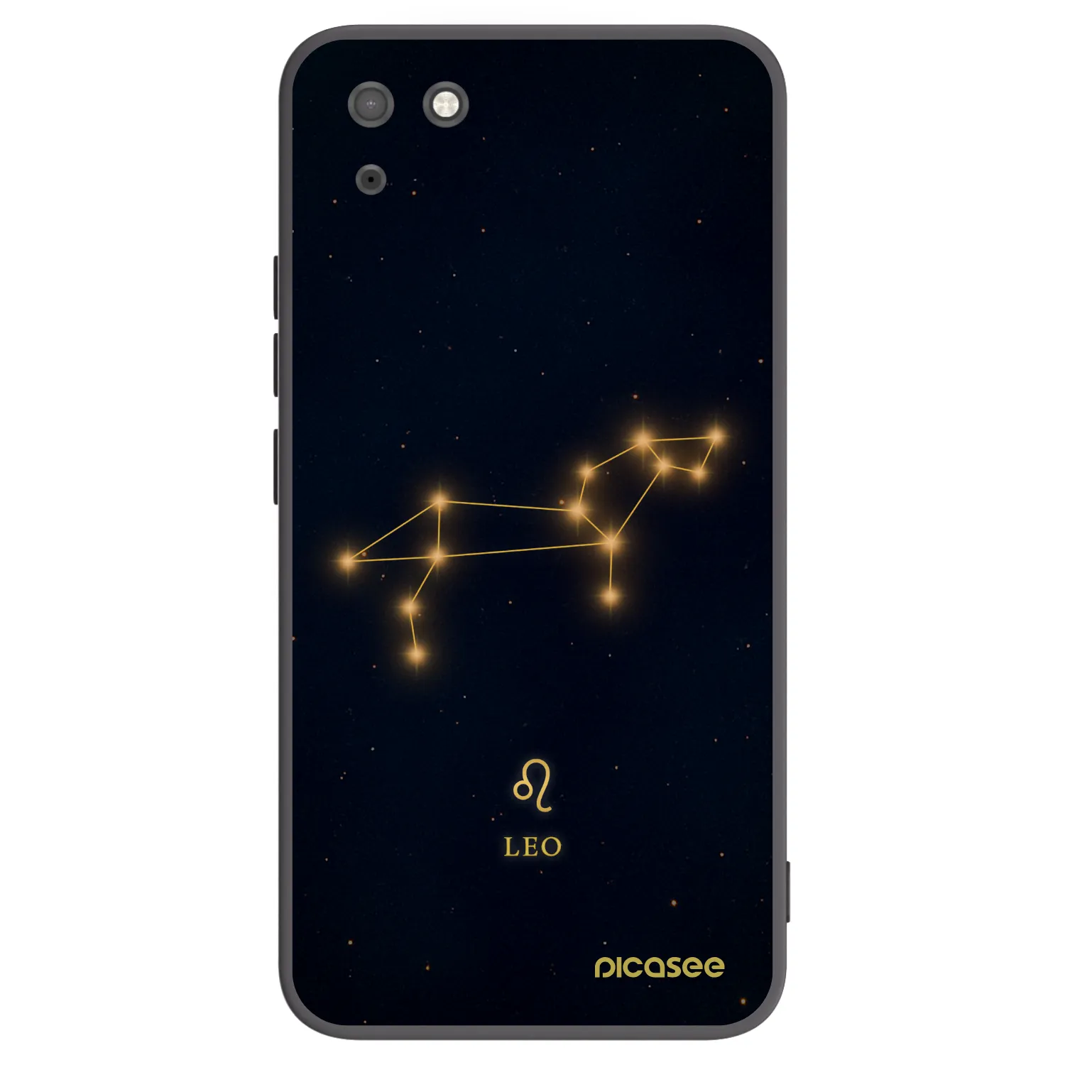 Picasee Μαύρη θήκη σιλικόνης για Huawei Y5P - LEO