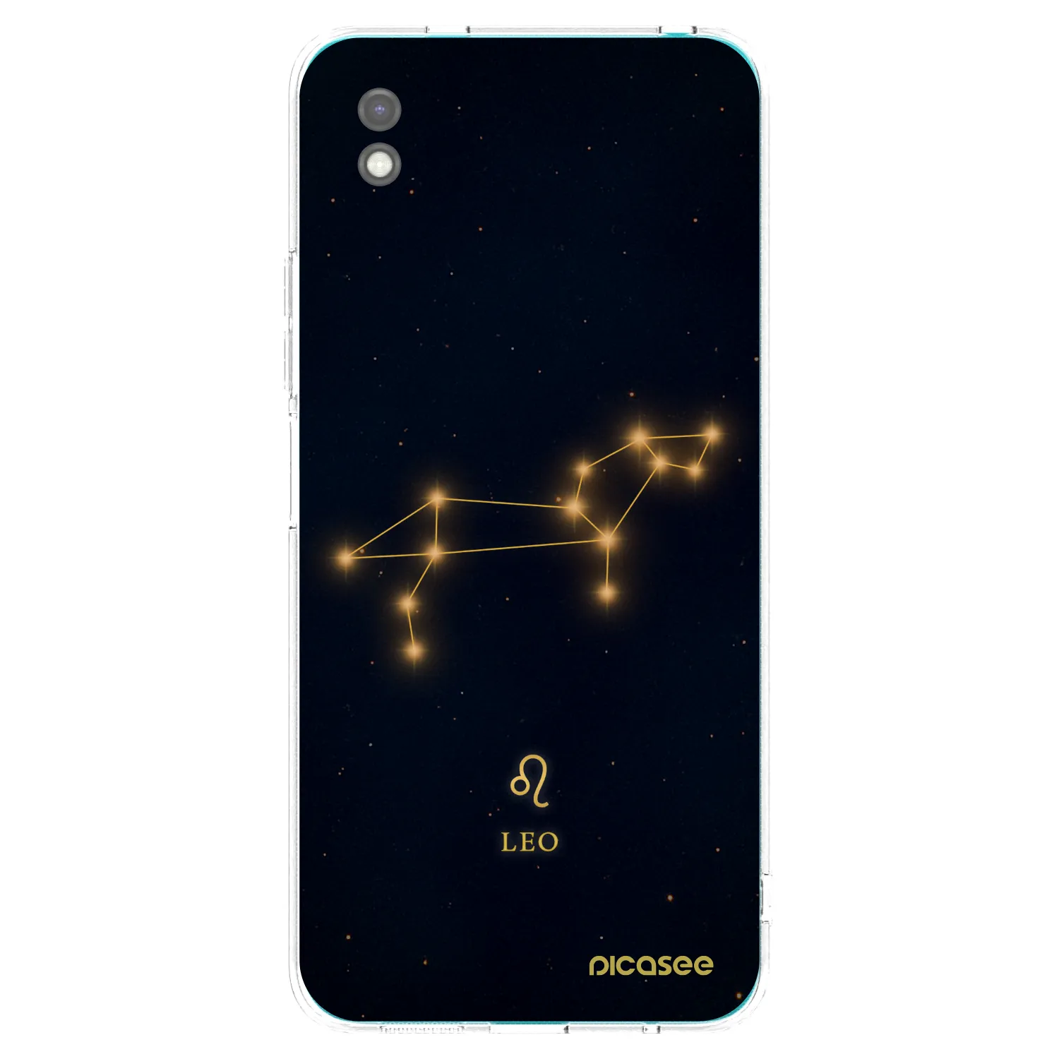 Picasee Μαύρη θήκη σιλικόνης για Xiaomi Redmi 9A - LEO
