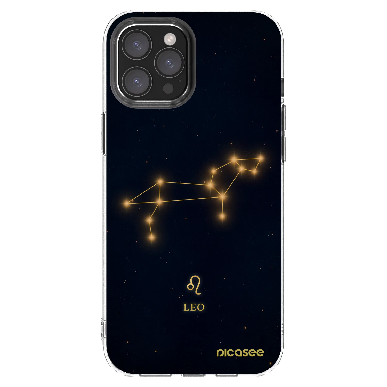 Picasee διαφανής θήκη σιλικόνης Apple iPhone 12 Pro Max - LEO
