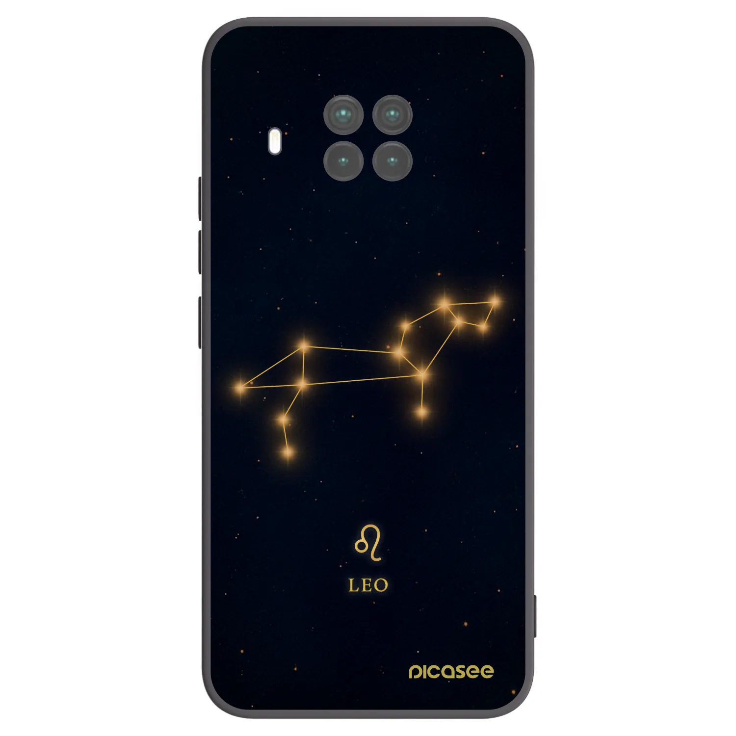 Picasee Μαύρη θήκη σιλικόνης για Xiaomi Mi 10T Lite - LEO