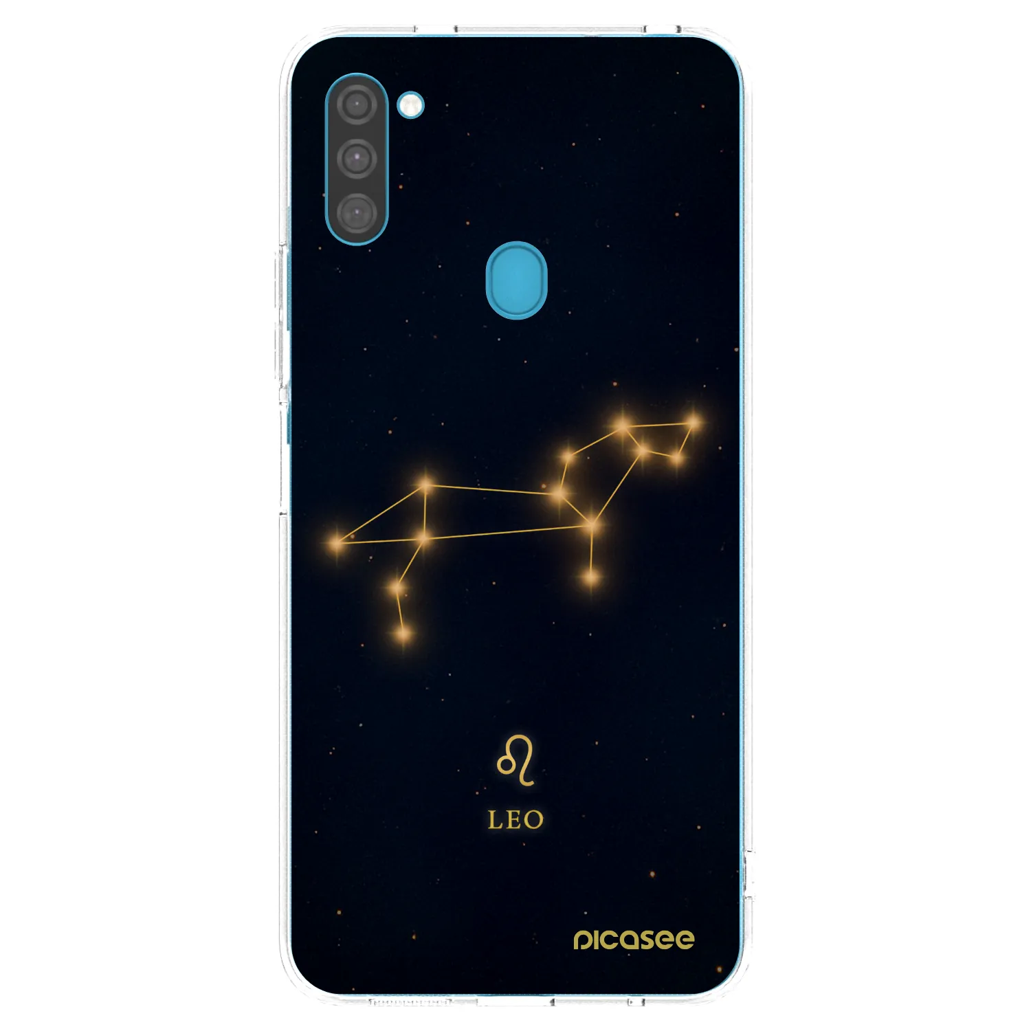 Picasee διαφανής θήκη σιλικόνης Samsung Galaxy M11 - LEO