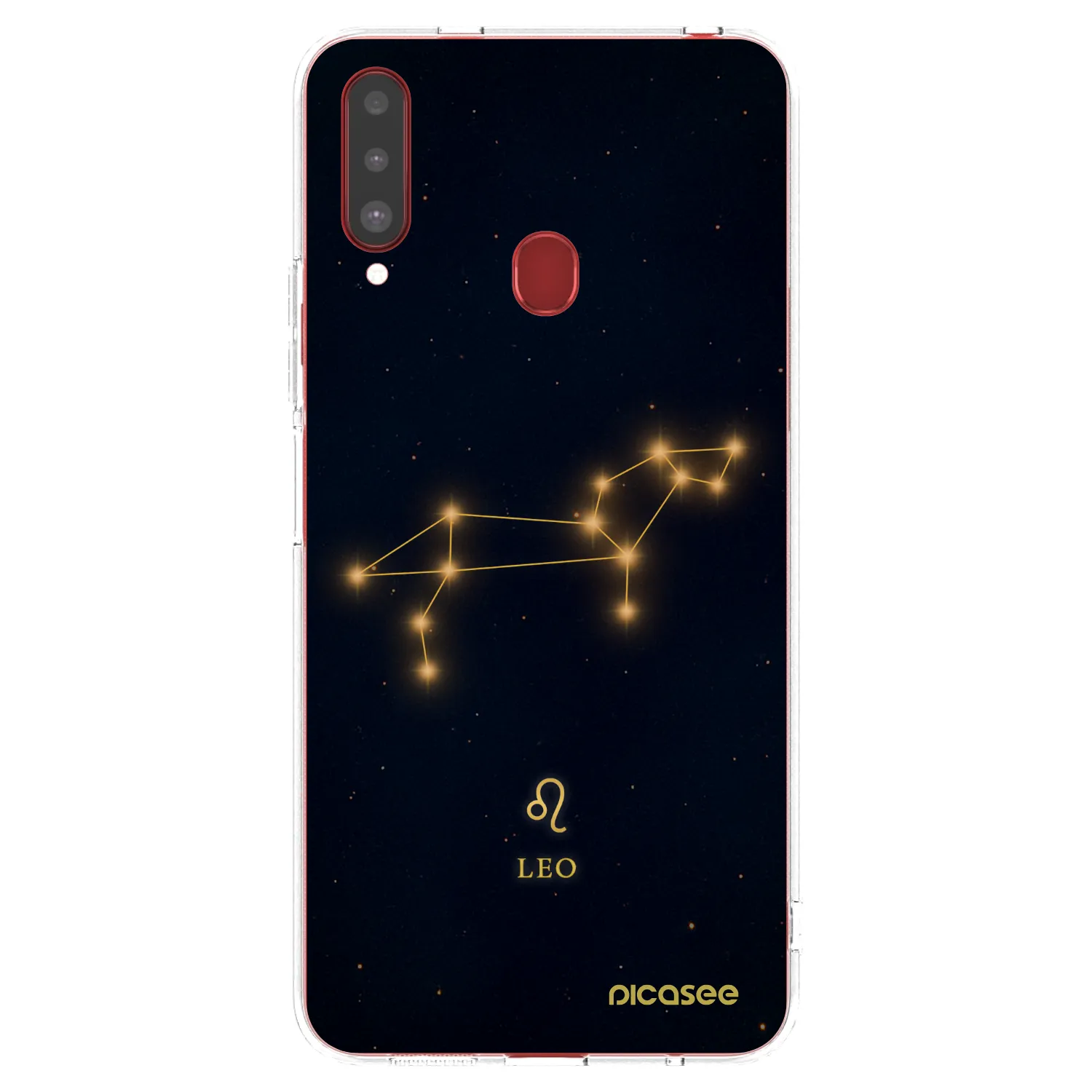 Picasee διαφανής θήκη σιλικόνης Samsung Galaxy A20s - LEO