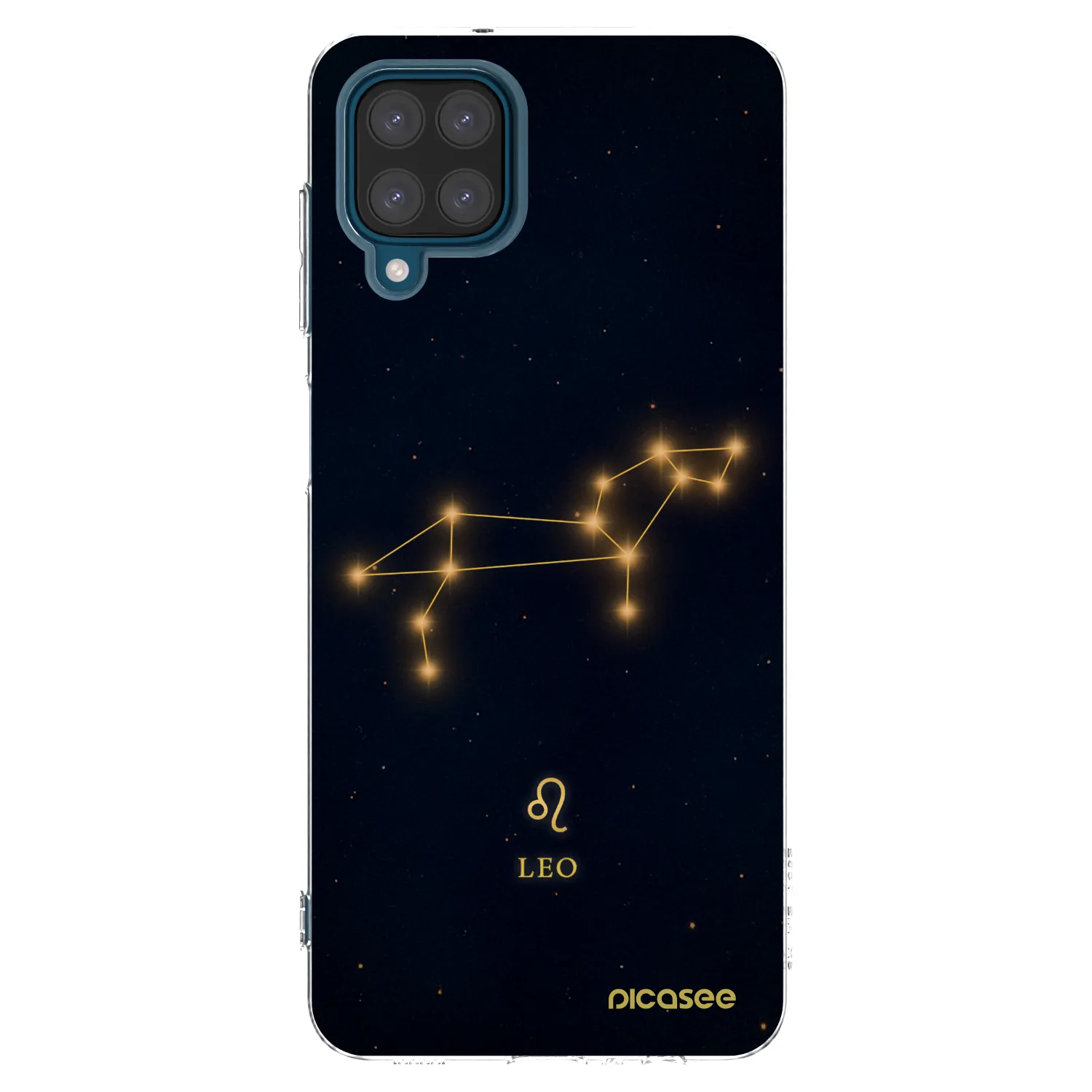 Picasee διαφανής θήκη σιλικόνης Samsung Galaxy A12 A125F - LEO