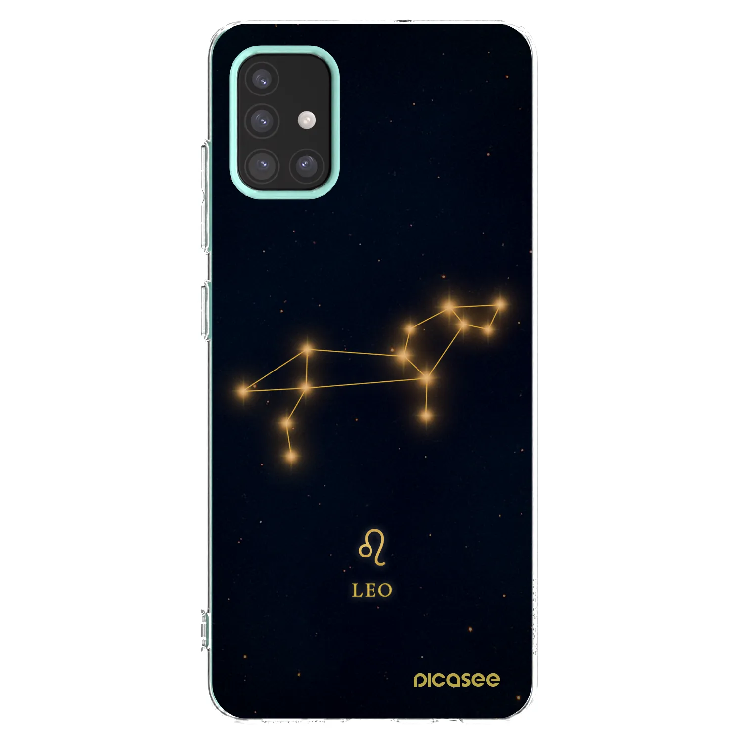 Picasee διαφανής θήκη σιλικόνης Samsung Galaxy M31s - LEO