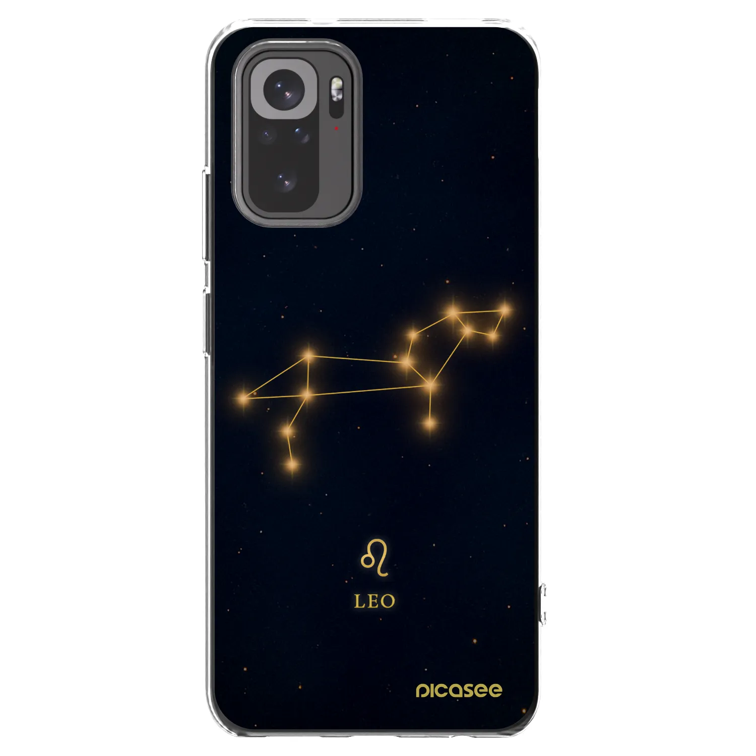 Picasee διαφανής θήκη σιλικόνης Xiaomi Redmi Note 10 - LEO