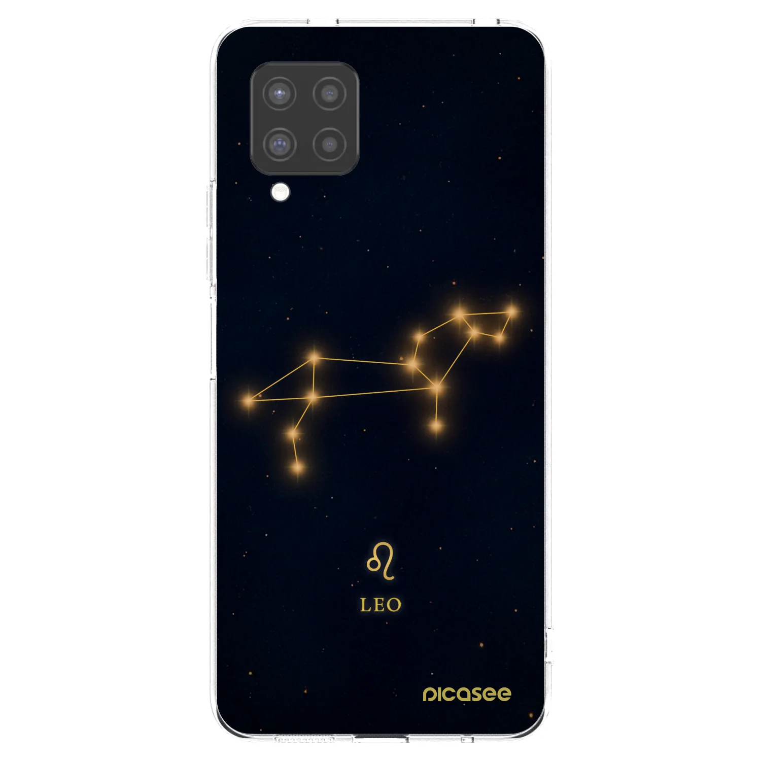Picasee διαφανής θήκη σιλικόνης Samsung Galaxy A42 A426B - LEO