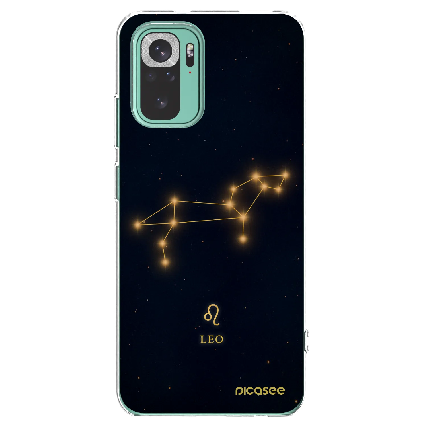 Picasee διαφανής θήκη σιλικόνης Xiaomi Redmi Note 10 Pro - LEO