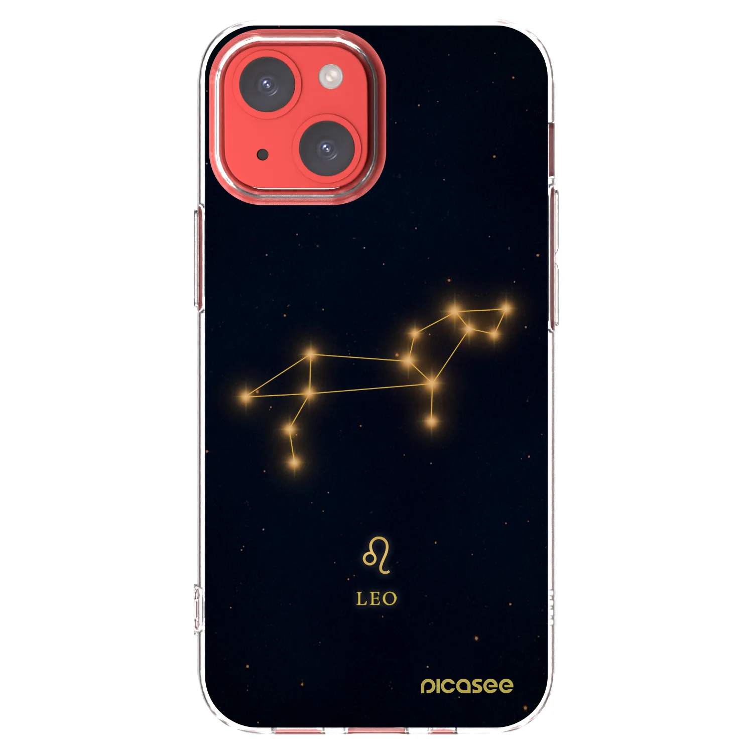 Picasee διαφανής θήκη σιλικόνης Apple iPhone 13 mini - LEO