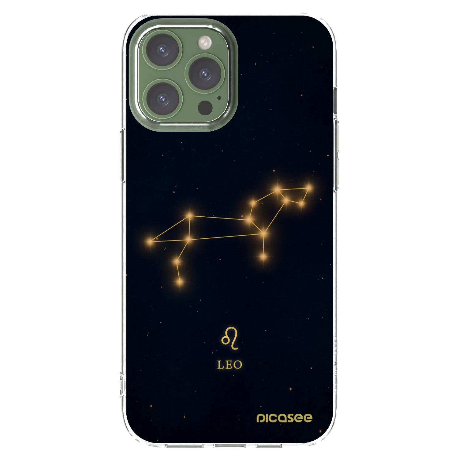 Picasee διαφανής θήκη σιλικόνης Apple iPhone 13 Pro Max - LEO
