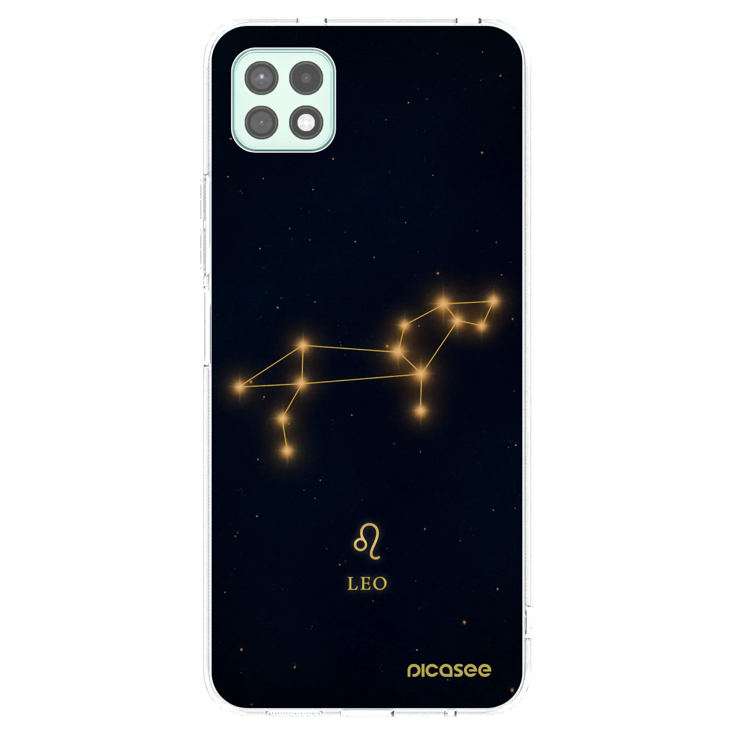 Picasee διαφανής θήκη σιλικόνης Samsung Galaxy A22 A226B 5G - LEO