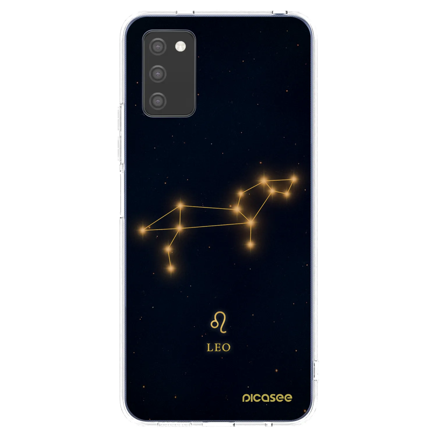 Picasee διαφανής θήκη σιλικόνης Samsung Galaxy A02s A025G - LEO