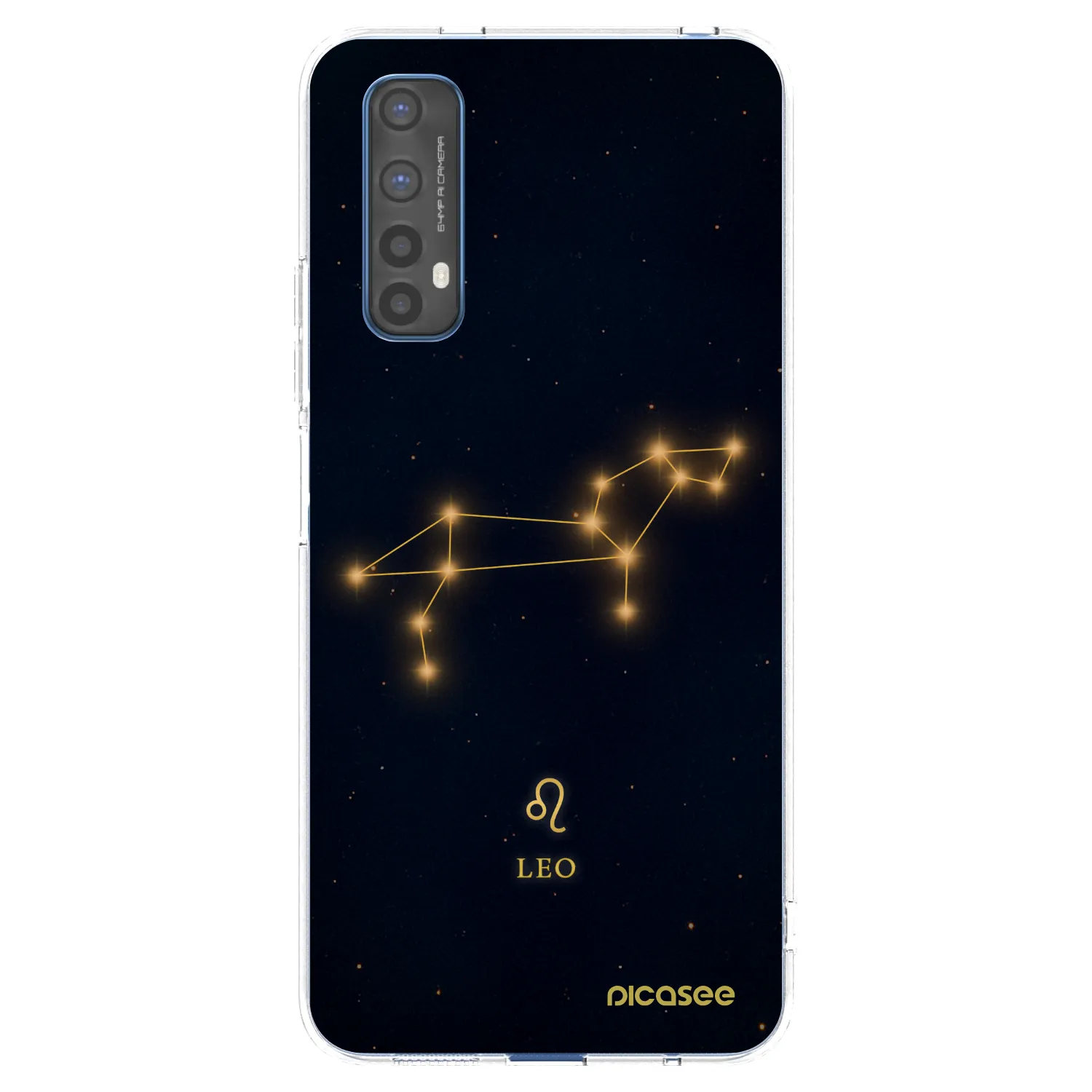 Picasee διαφανής θήκη σιλικόνης Realme 7 - LEO