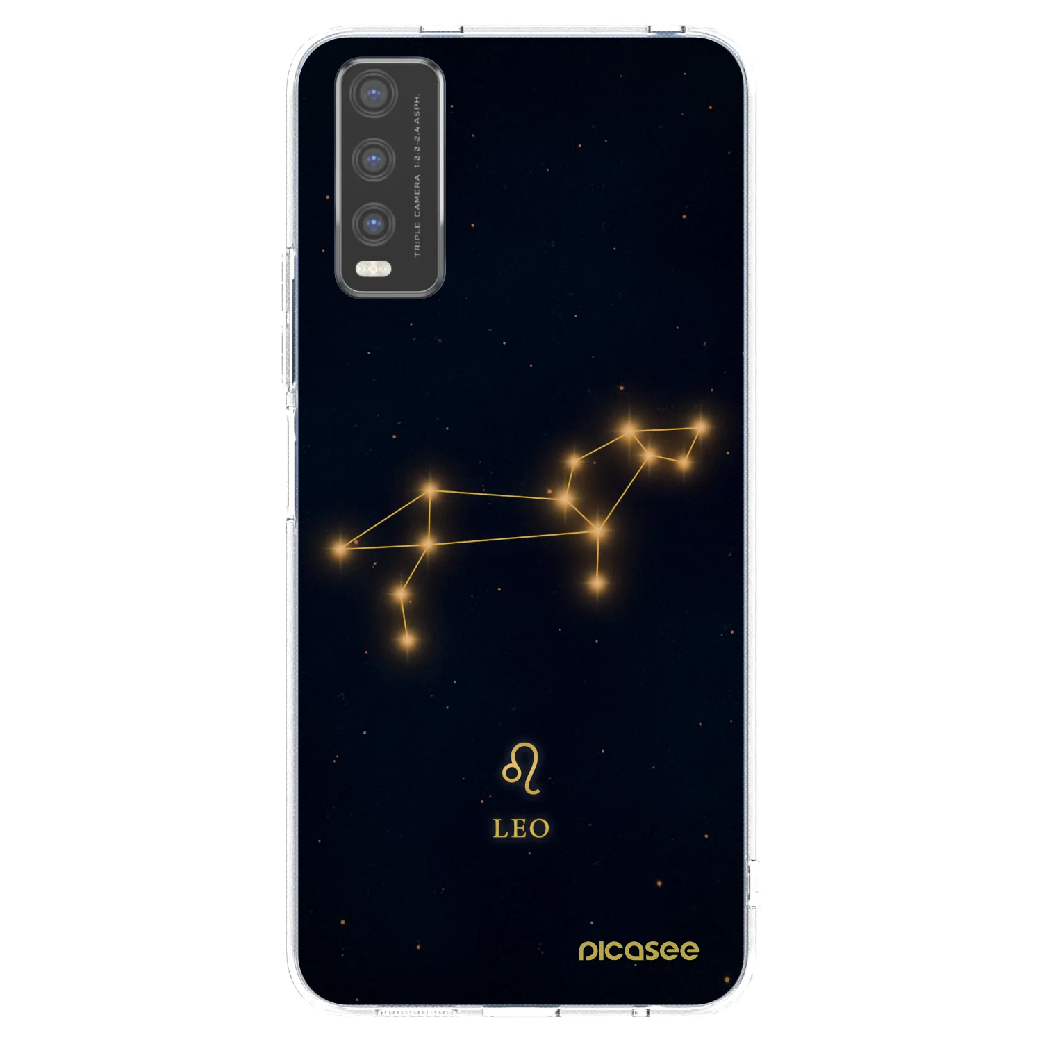Picasee διαφανής θήκη σιλικόνης Vivo Y20s - LEO