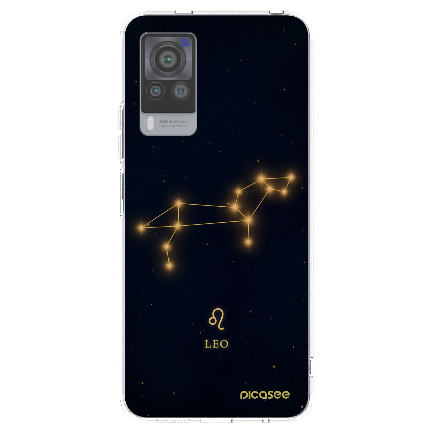 Picasee διαφανής θήκη σιλικόνης Vivo X60 Pro 5G - LEO
