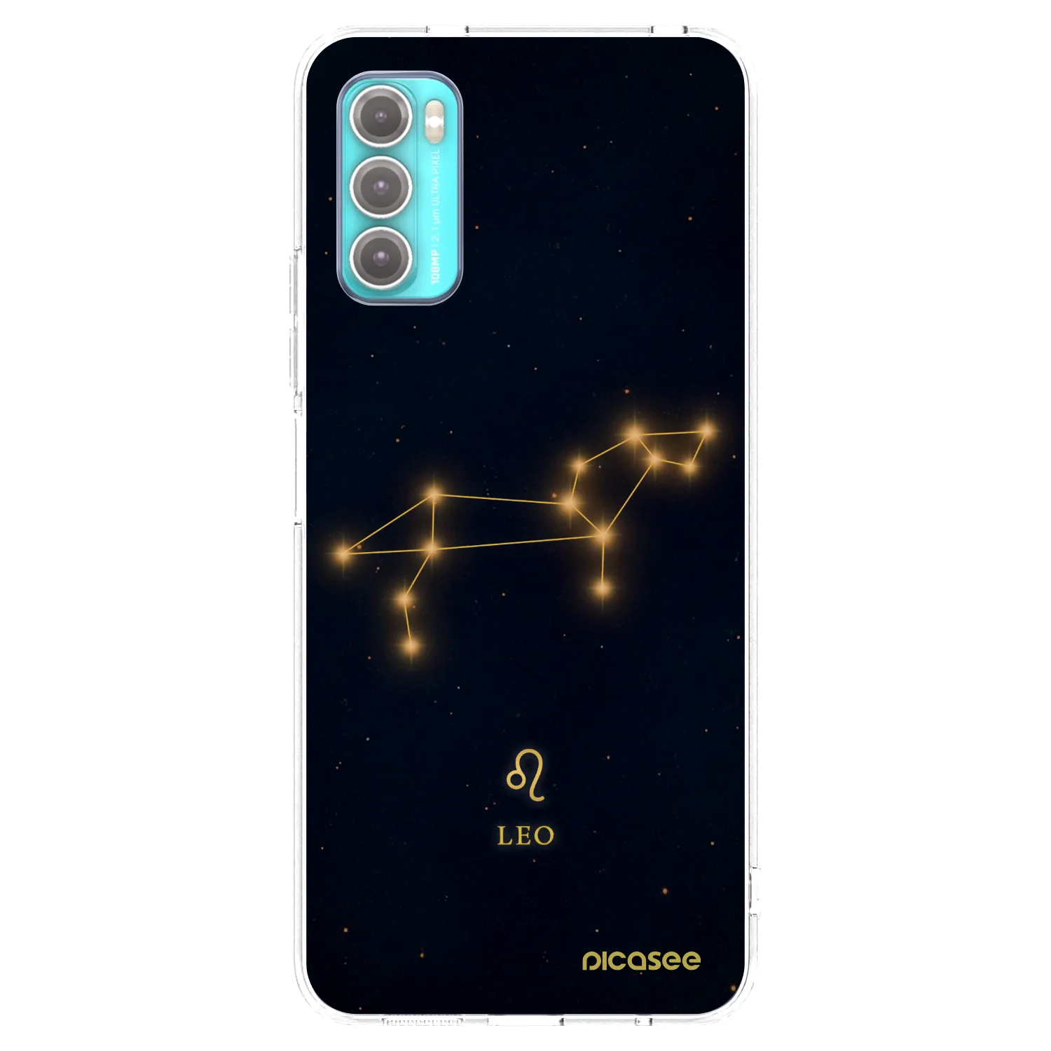 Picasee διαφανής θήκη σιλικόνης Motorola Moto G60 - LEO